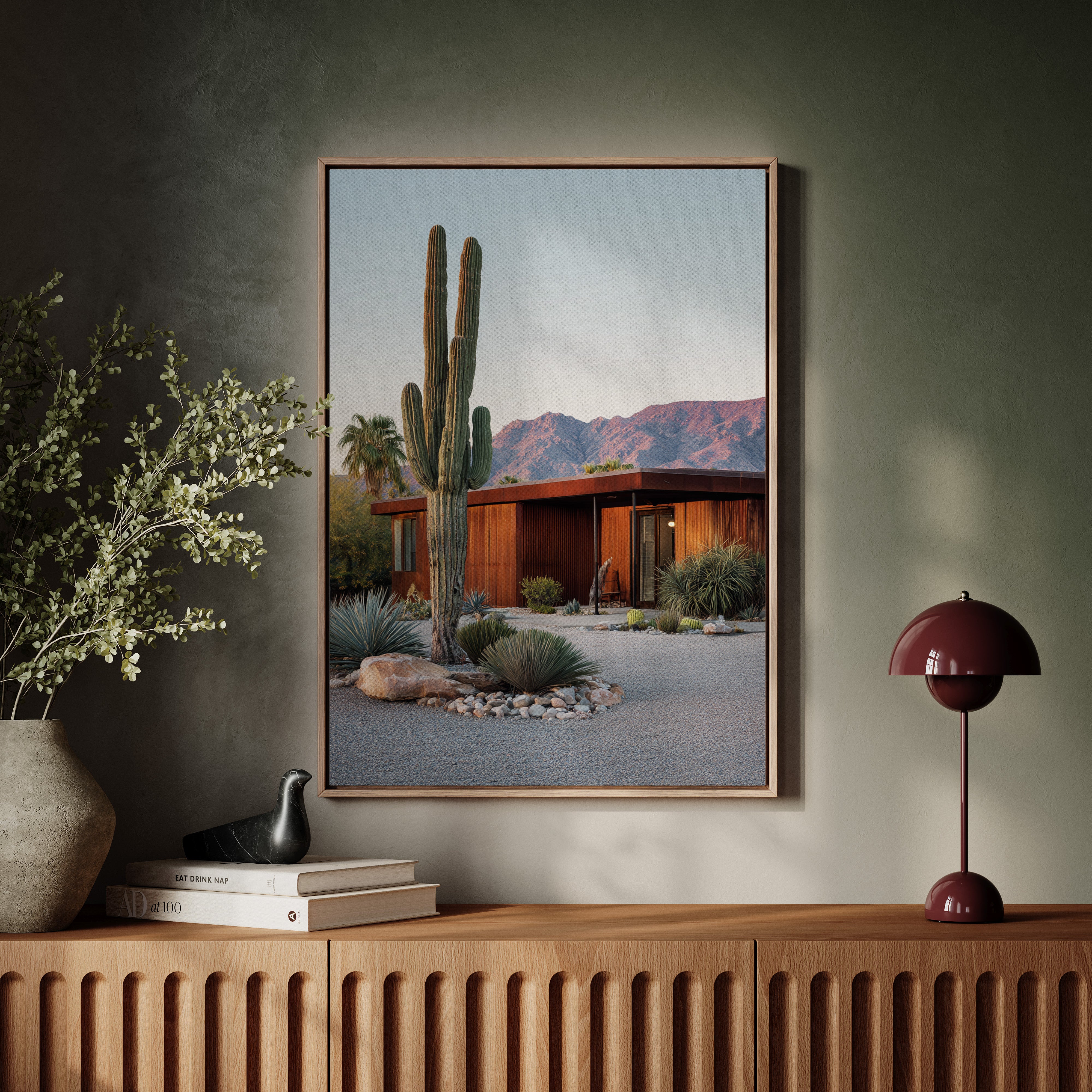 Cactus Sentinel at Dusk