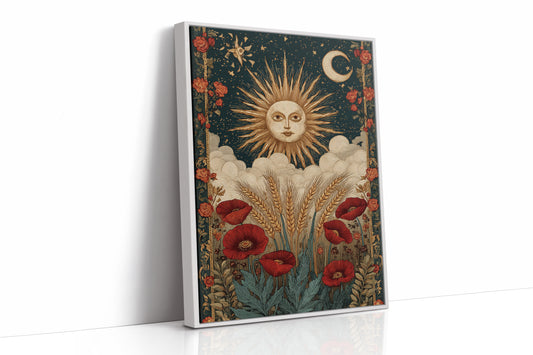 Harvest Beneath Celestial Gaze