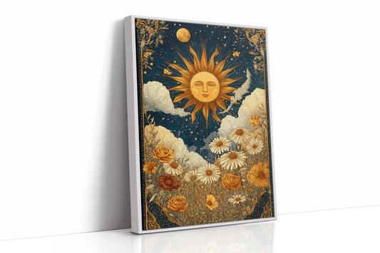 Sunlit Serenade Among Blossoms