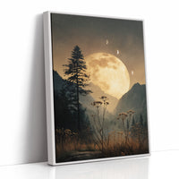 Moonlit Serenade Over Silent Valleys