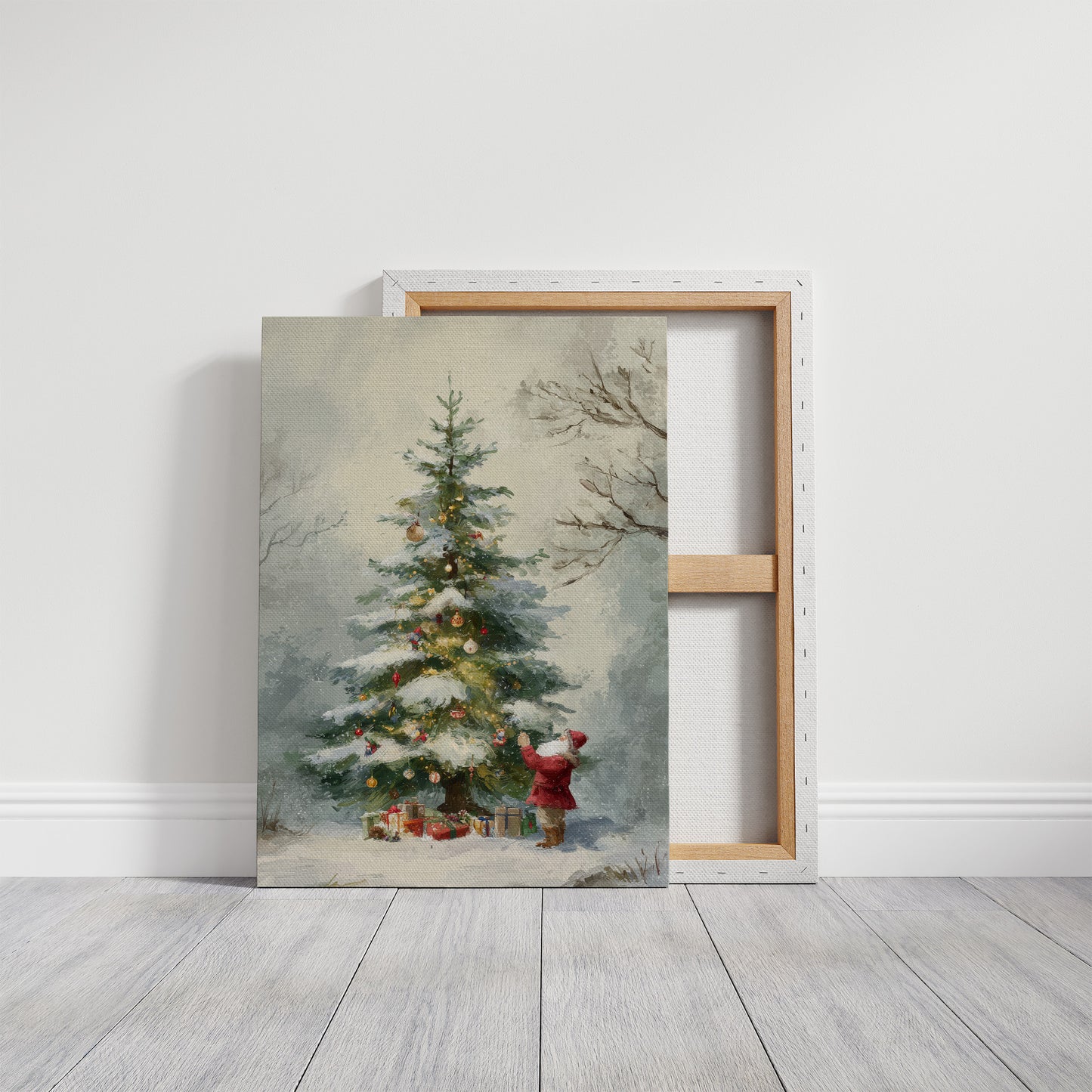 Woodland Wonder in Winter's Embrace