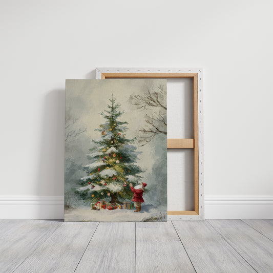 Woodland Wonder in Winter's Embrace