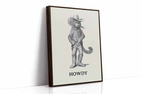 Howdy Cowboy Cat