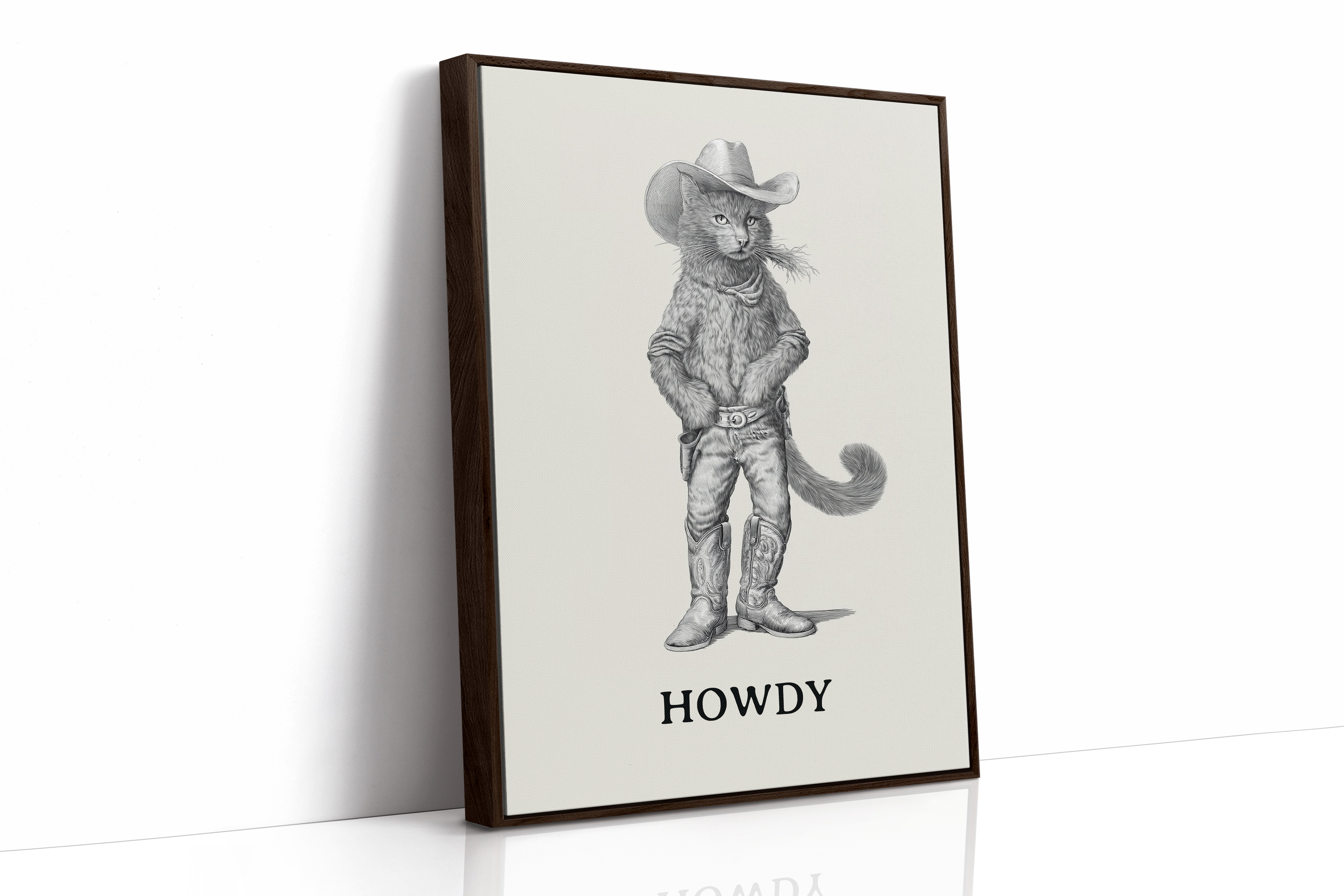 Howdy Cowboy Cat