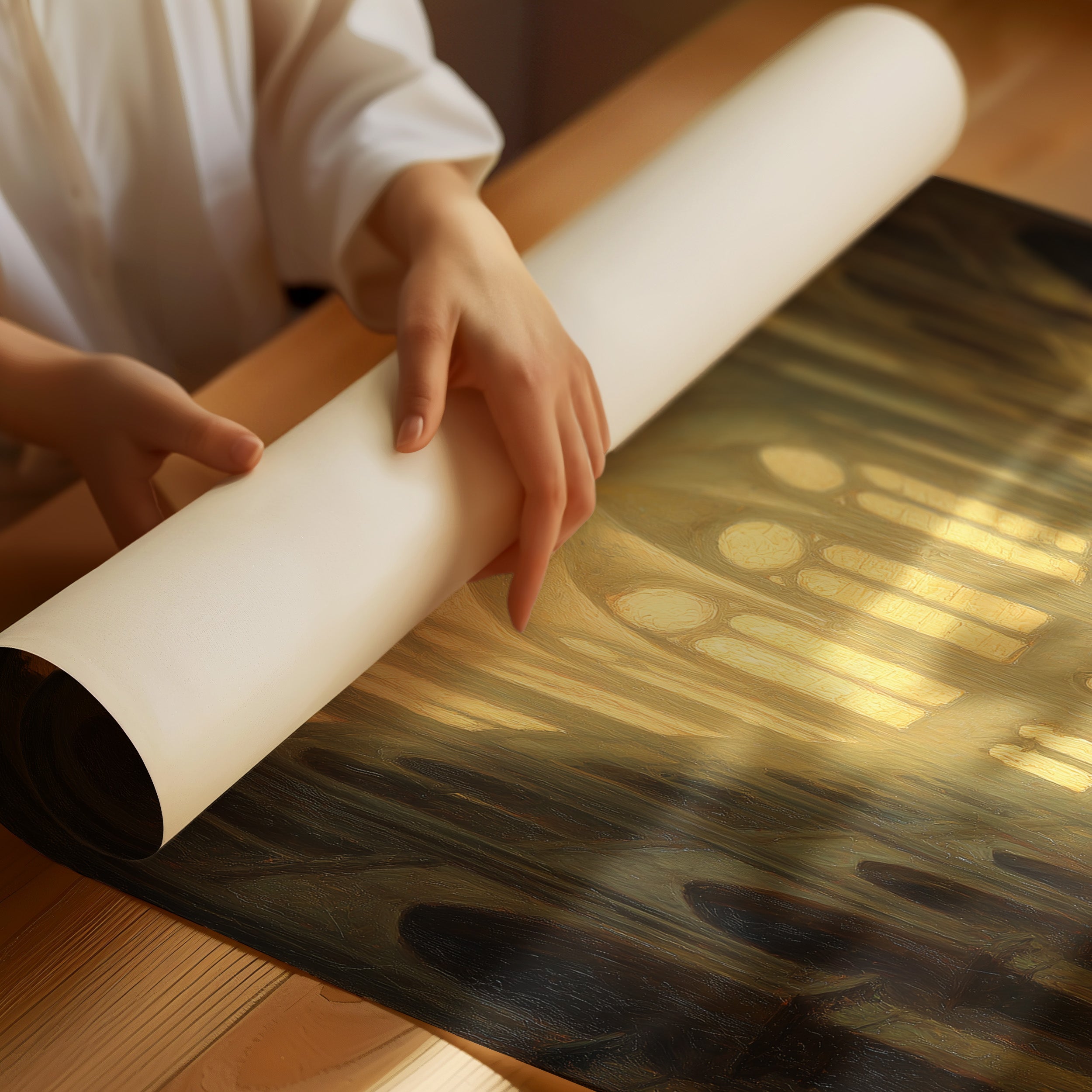 Divine Light Illuminates Ancient Stones