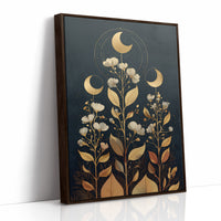 Celestial Flora Under Night Sky