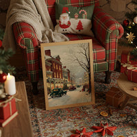 December Streets Remember Simpler Days