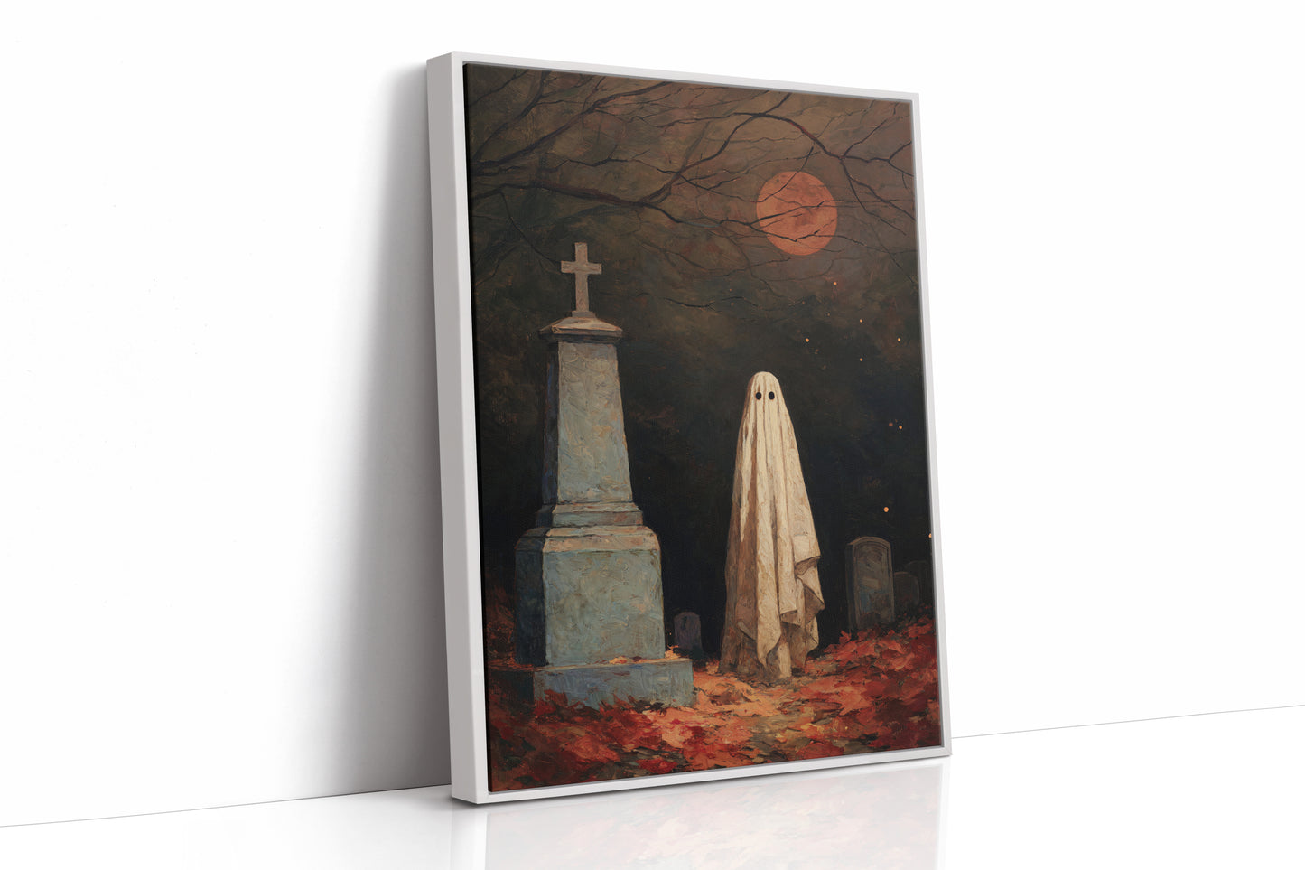 Beneath the Blood Moon's Veil
