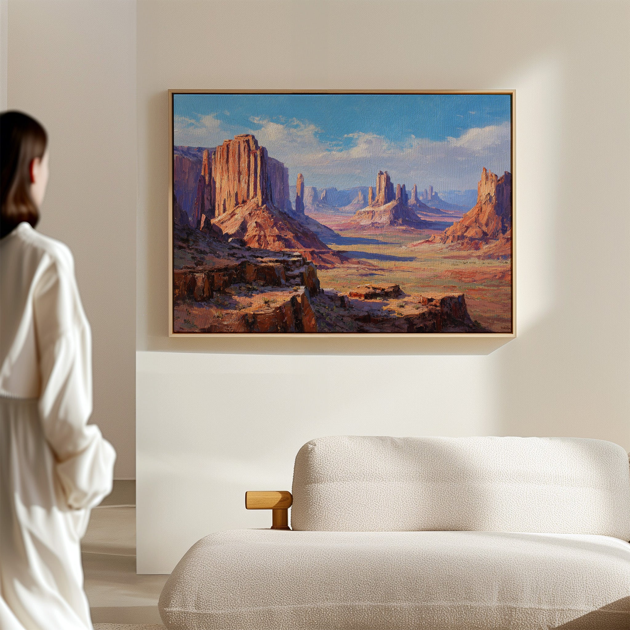 Monoliths Dance Under Desert Light