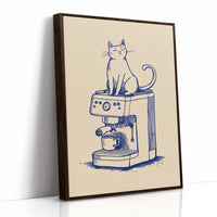 The Cat Who Claimed The Espresso Machine