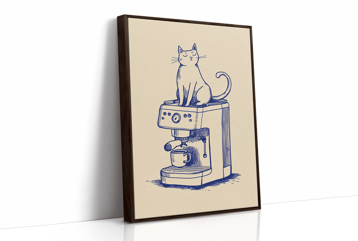 The Cat Who Claimed The Espresso Machine