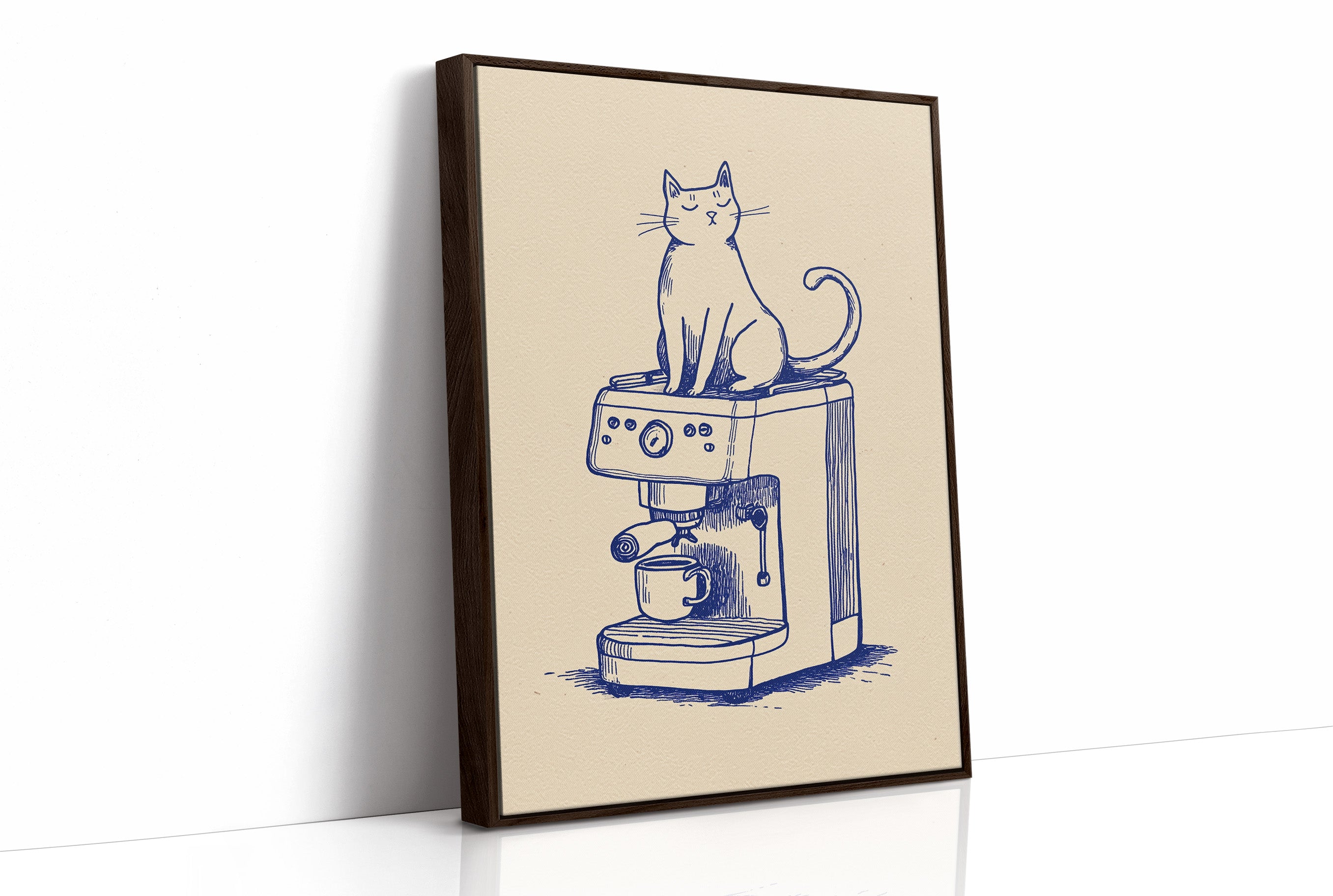 The Cat Who Claimed The Espresso Machine