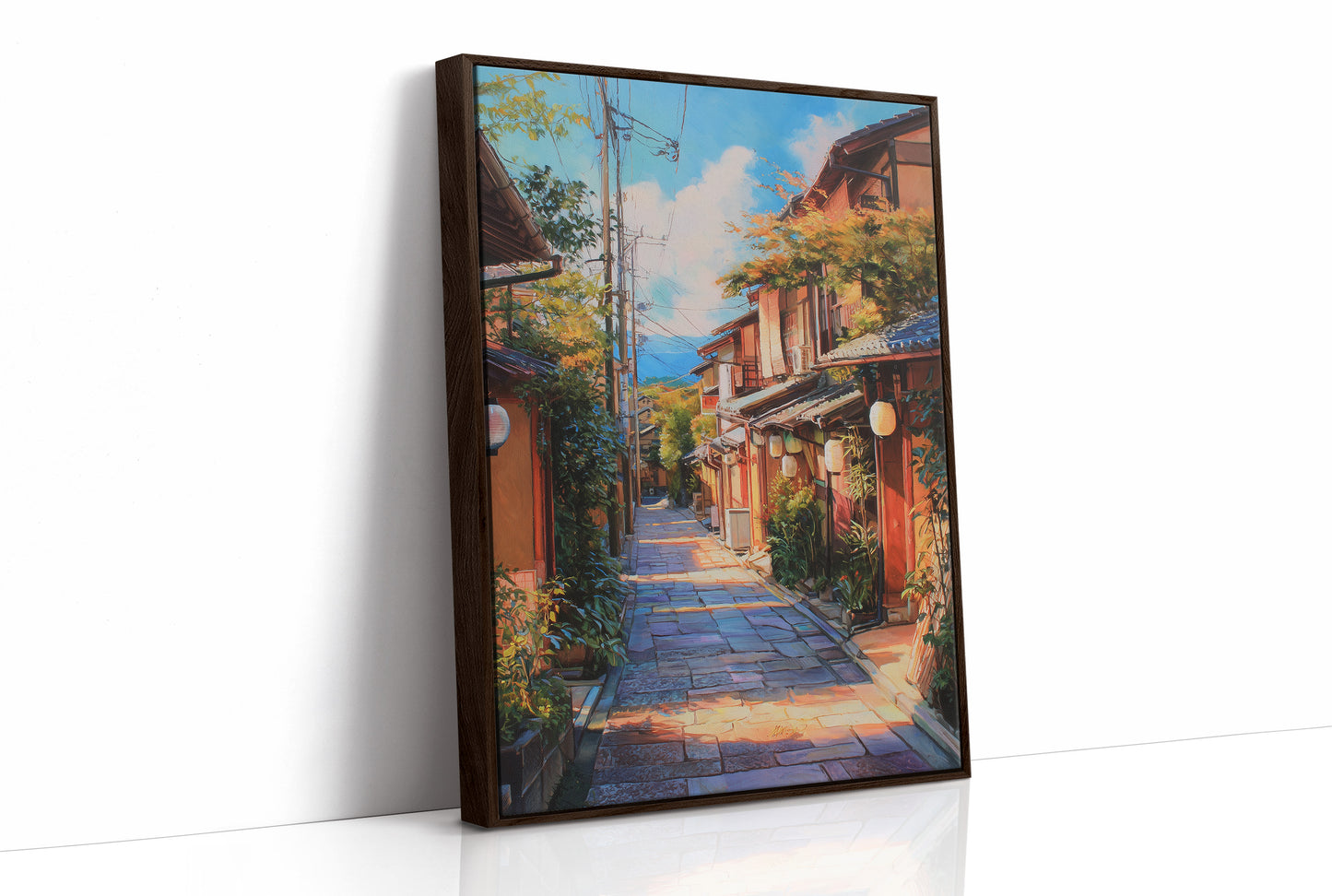 Kyoto Lanterns Light Ancient Streets