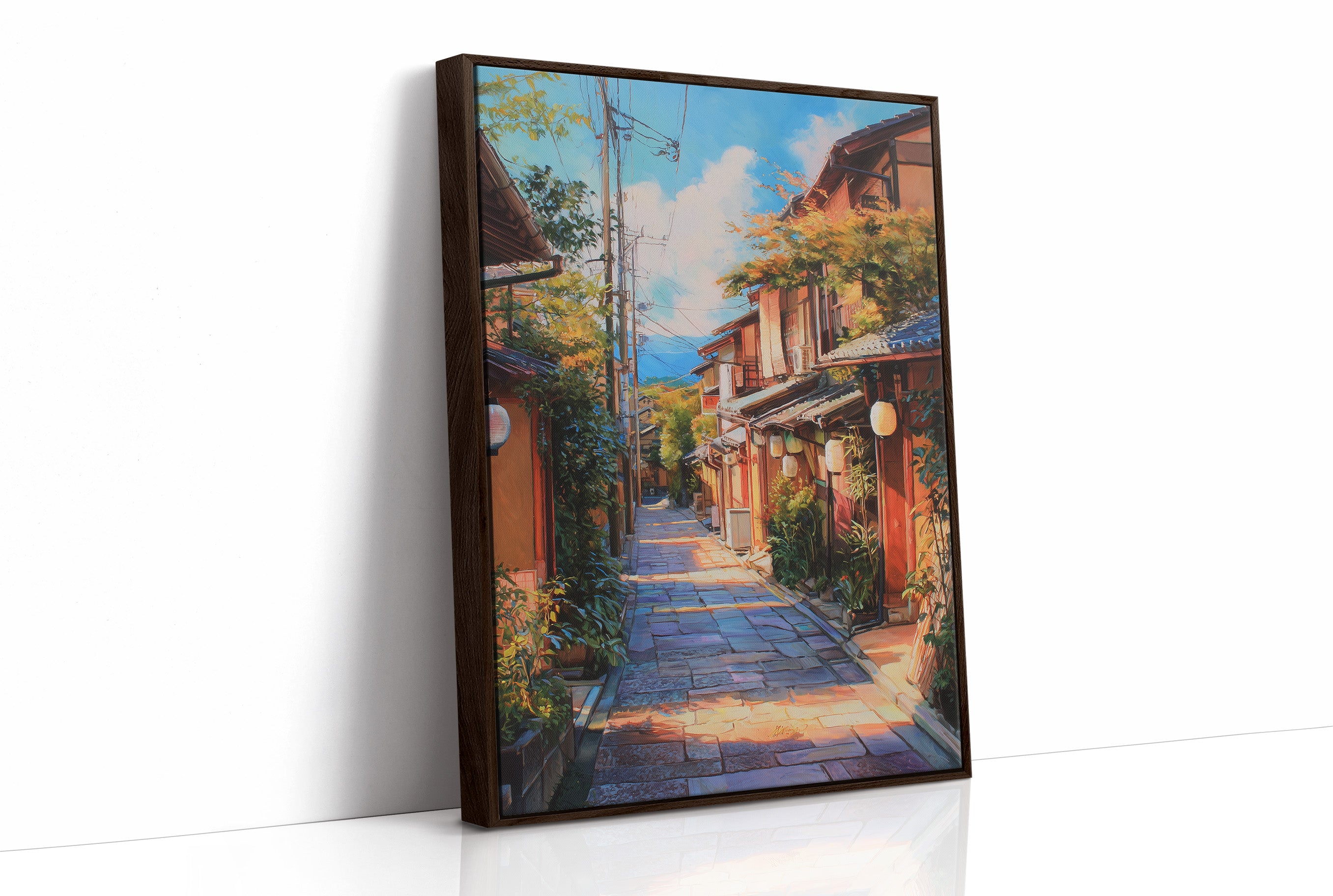 Kyoto Lanterns Light Ancient Streets