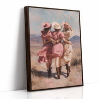 Three Cowgirls, One Horizon