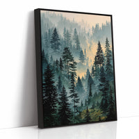 Where The Pines Lean Into Morning