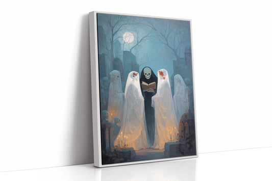 Ceremony Beneath the Moonlit Veil