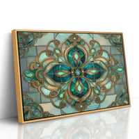 Cast in Gold and Teal