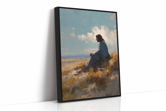 Solitude Whispers Across Desert Plains