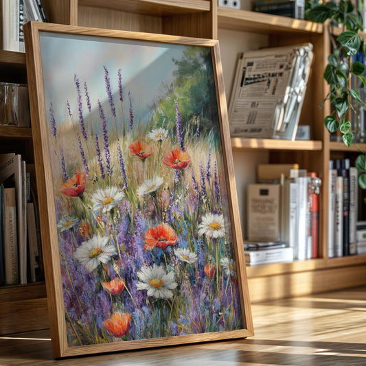 Fields Awash With Colorful Blooms