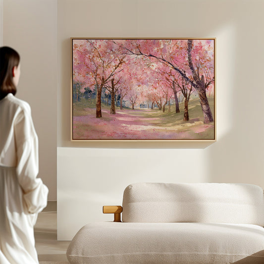 Cherry Path Leads To Spring