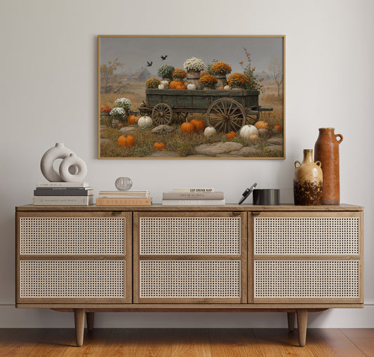 Harvest Bounty on Old Wheels