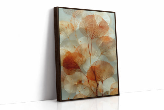 Copper Petals Dance In Light