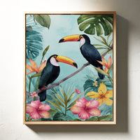 Conversations Among Tropical Blooms