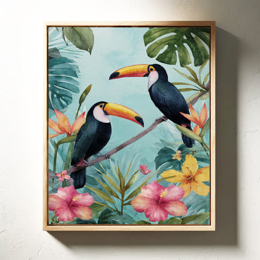 Conversations Among Tropical Blooms