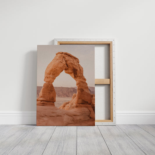 Delicate Arch in Desert Silence