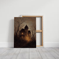 Amber Windows Pierce Autumn Fog