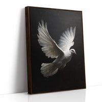 Flight Against Midnight's Canvas