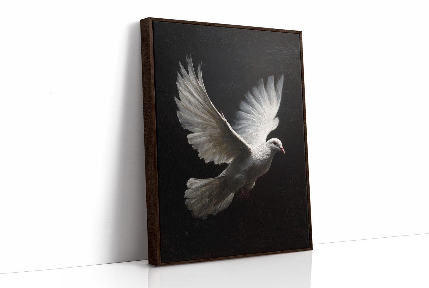 Flight Against Midnight's Canvas