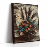 Burnt Orange Beneath the Plumes