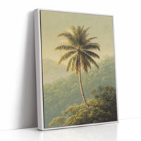 A Solitary Palm's Embrace