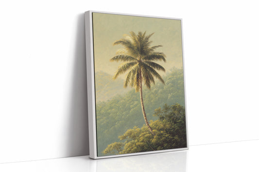 A Solitary Palm's Embrace