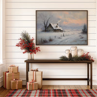 Snow Blankets The Forgotten Farmhouse