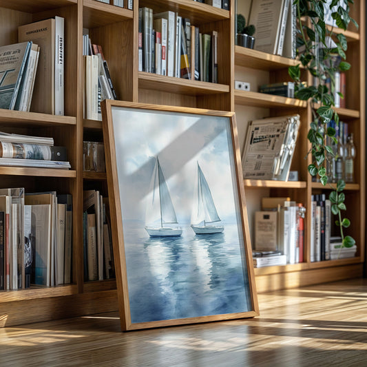 Sails Dance Upon Tranquil Waters