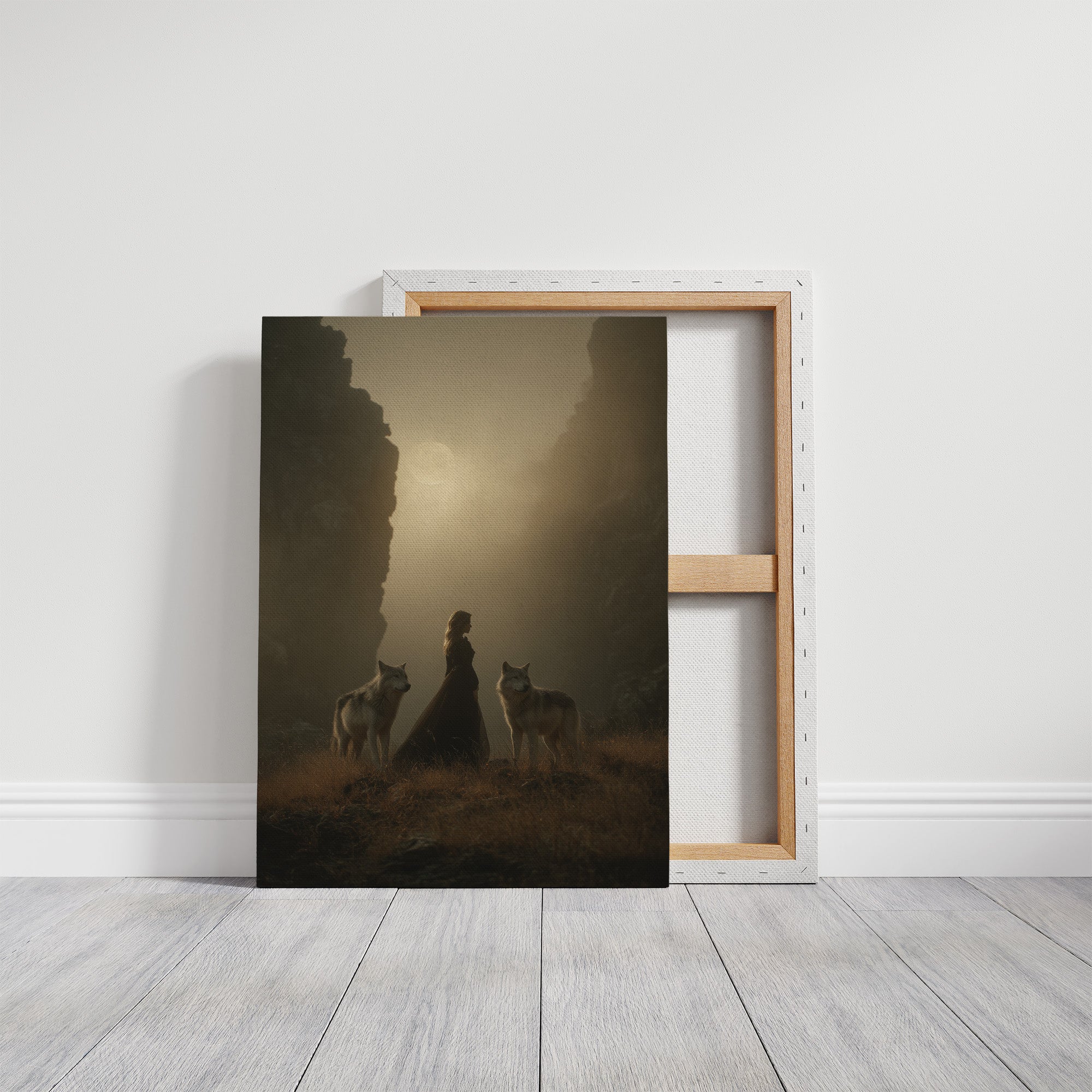 Between Canyon Walls And Wolves