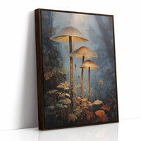 Golden Sentinels Of Misty Woods