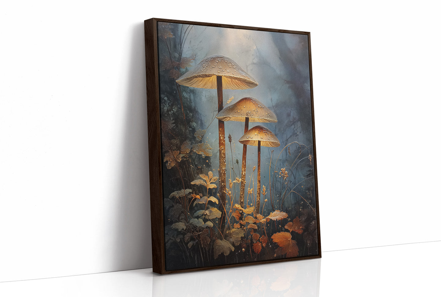 Golden Sentinels Of Misty Woods