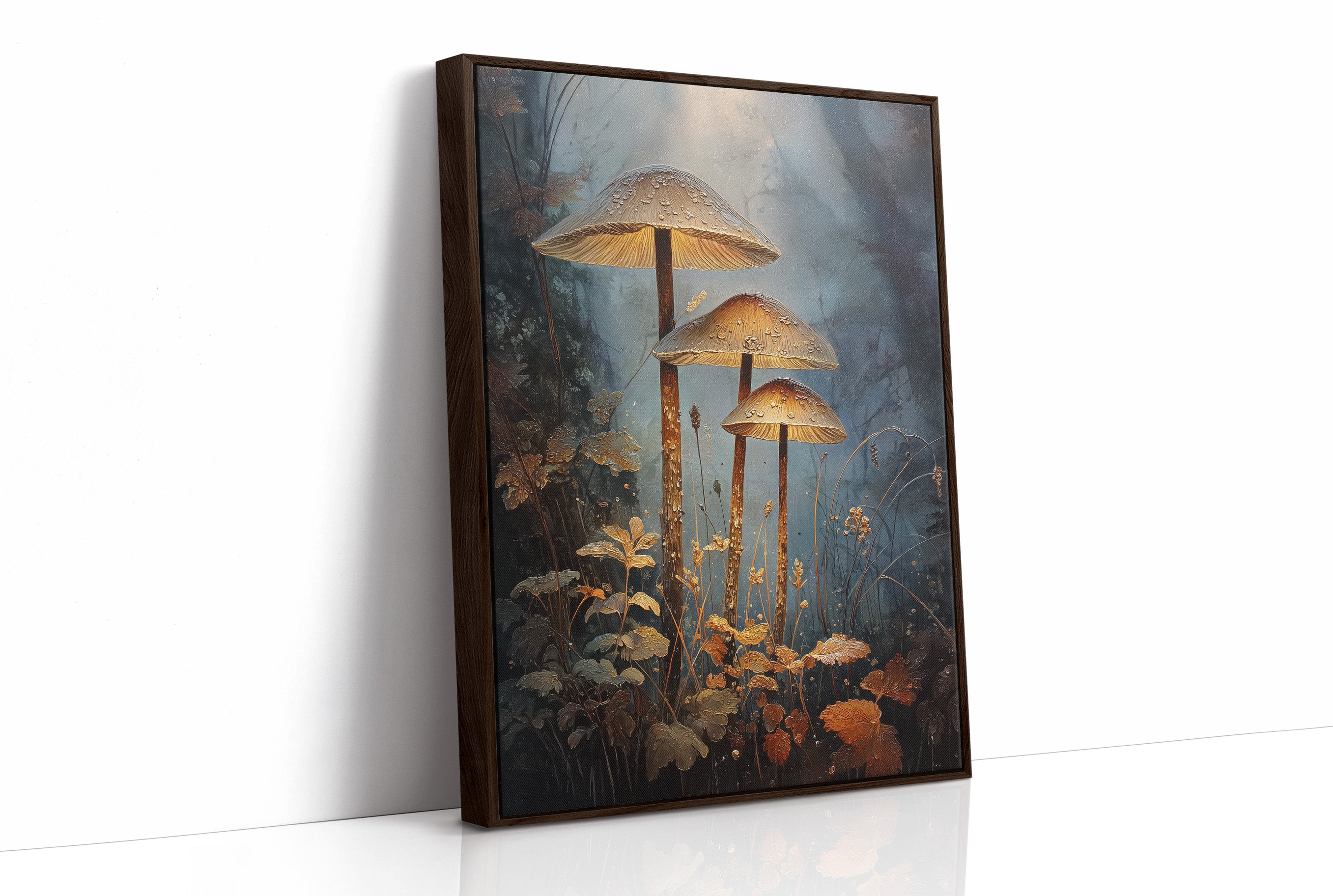 Golden Sentinels Of Misty Woods
