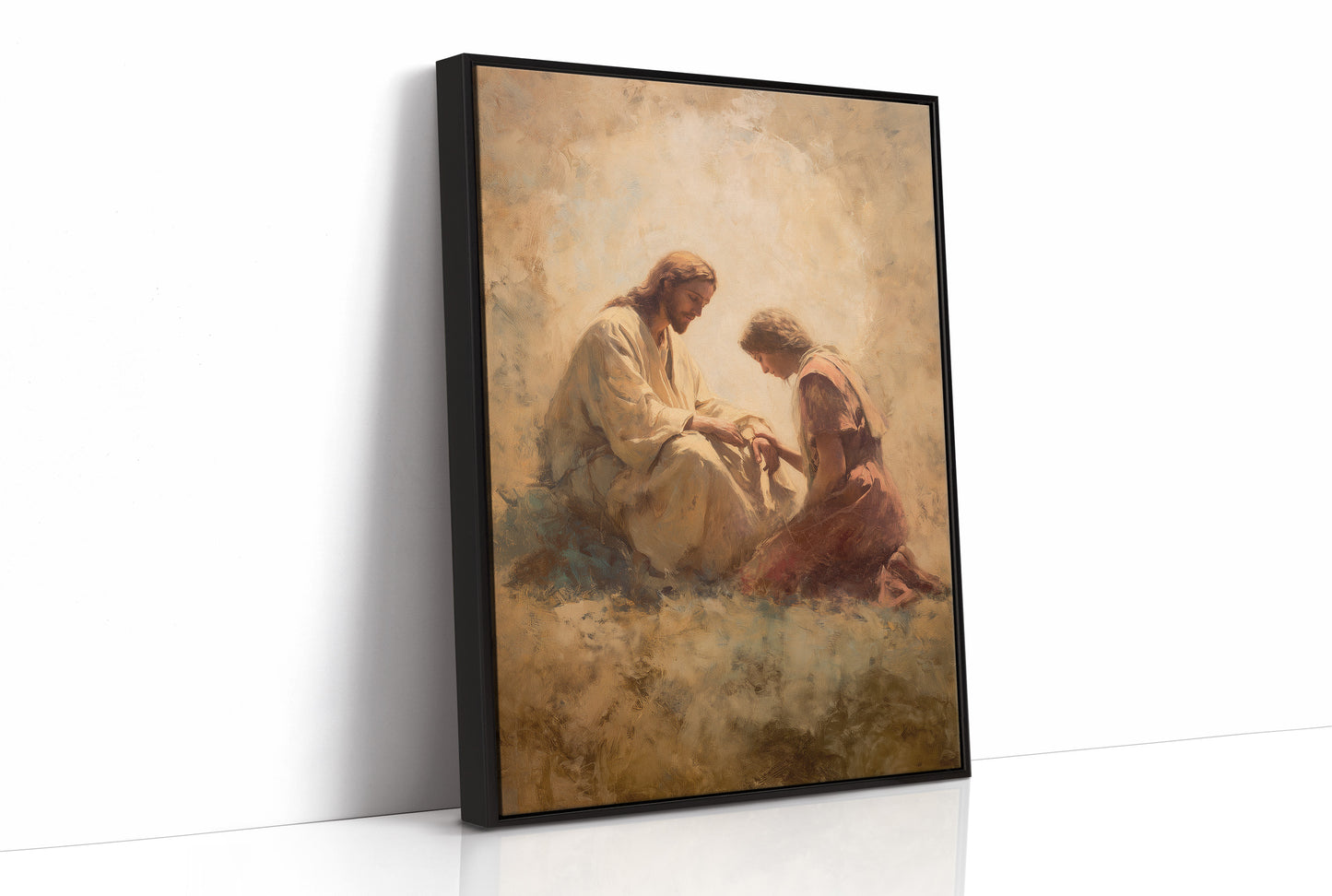 Radiant Communion in Golden Light