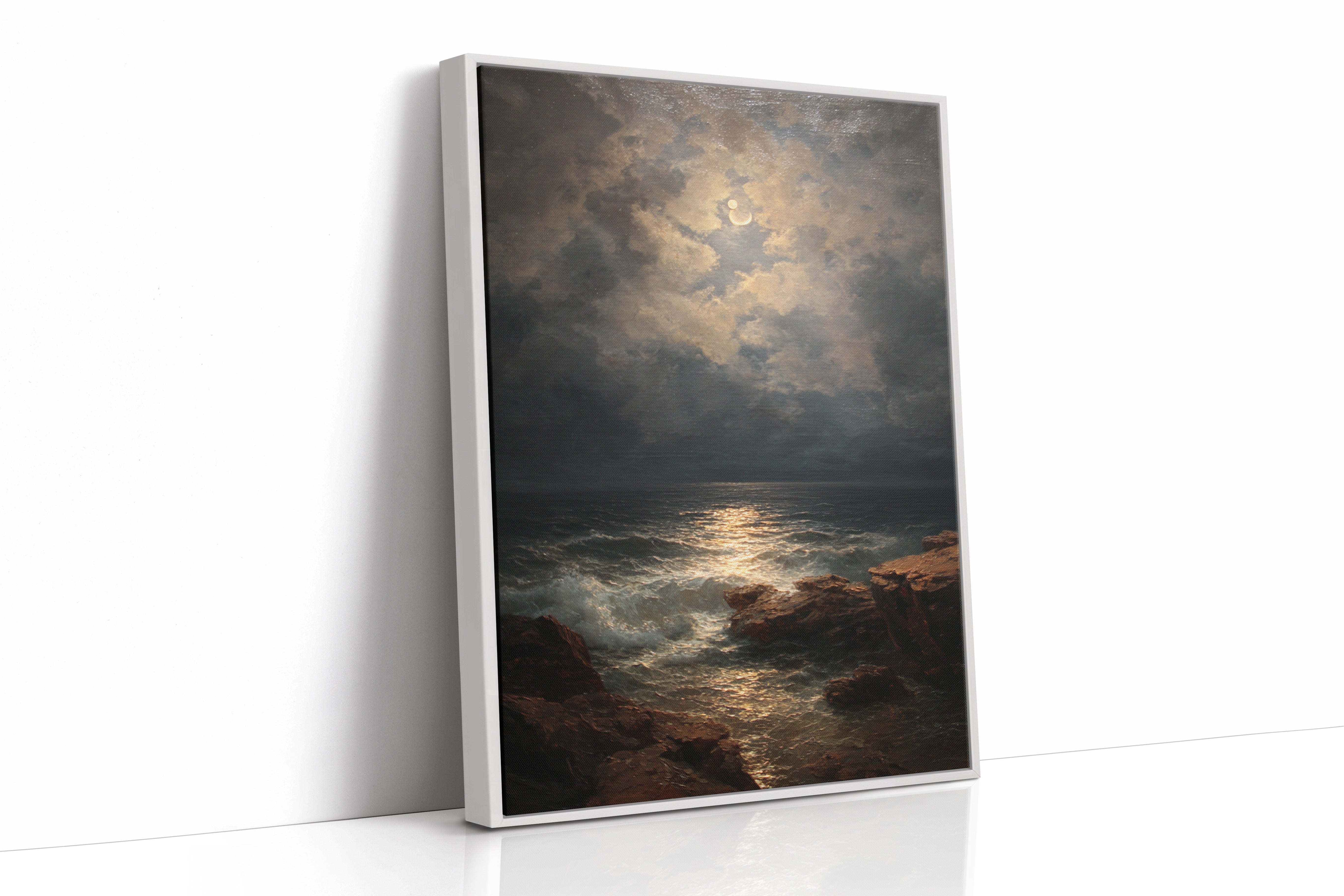 Tides Under a Silver Veil