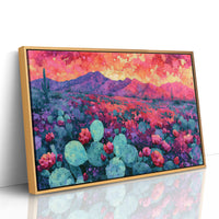Desert Bloom, Magenta Mountains