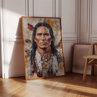 Spirit of the Plains Warrior Portrait