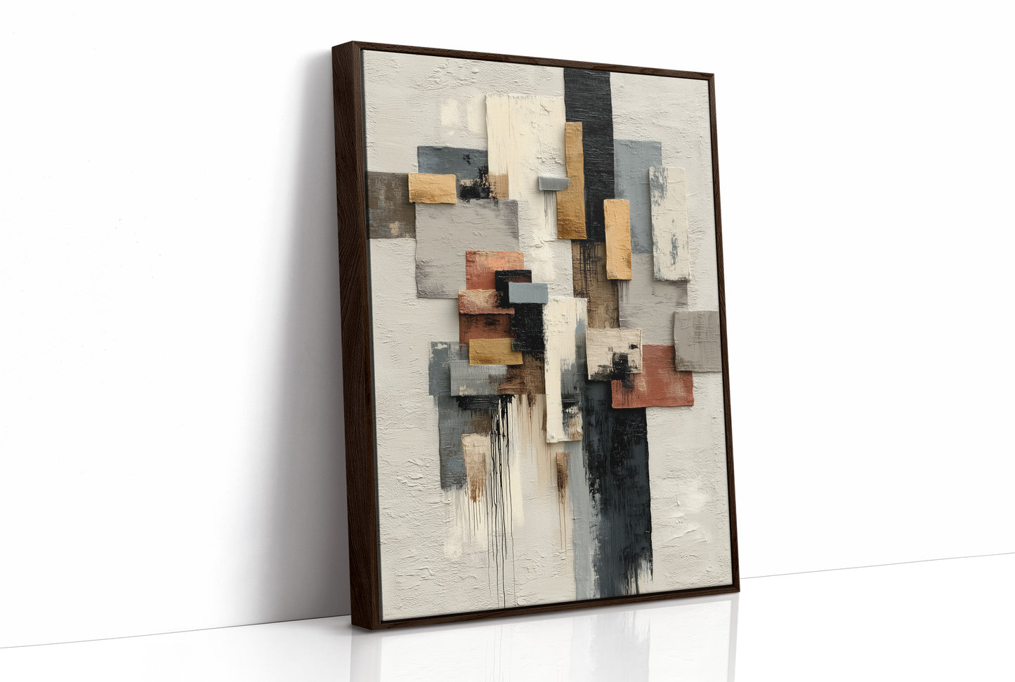 Sunlit Corner Bar Meets Abstract Dawn