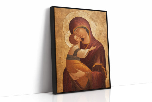 Sacred Embrace in Golden Radiance