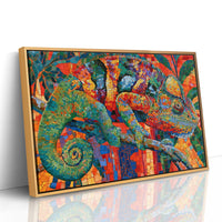 Mosaic Chameleon Color Burst