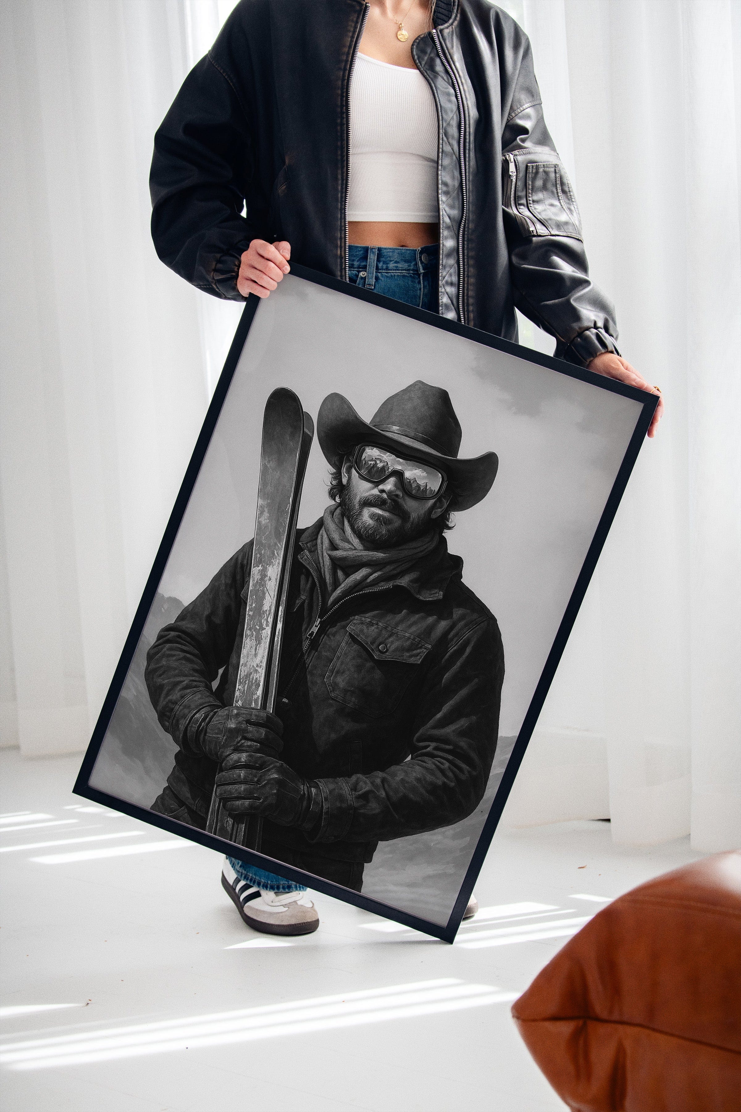 Cowboy Skier